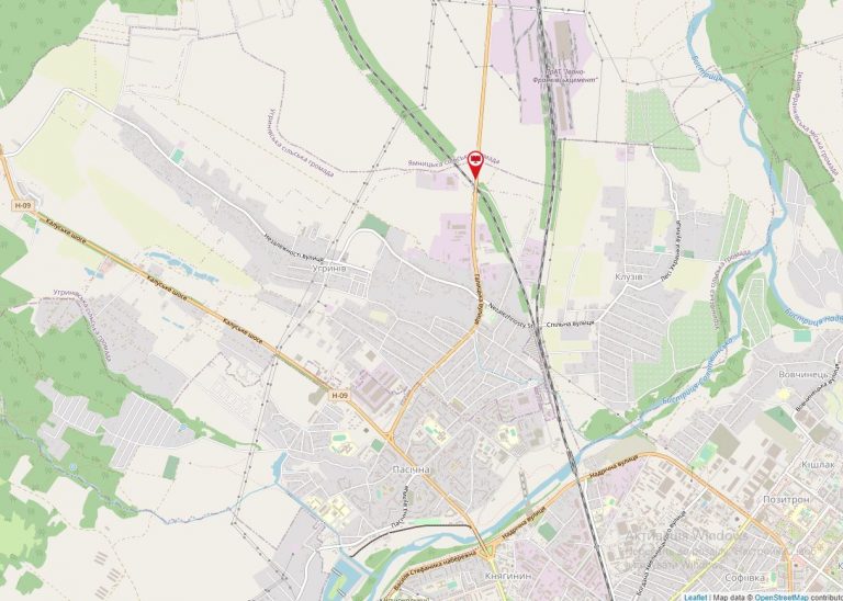 Билборд/Щит, Трассы, Галицька навпроти (цементно-шиферний завод) №9