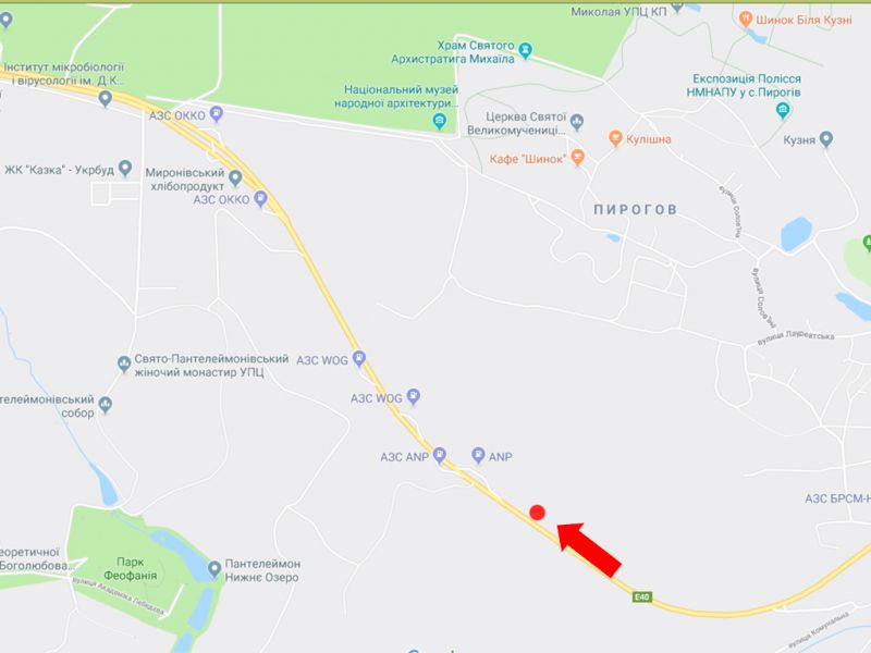 Білборд/Щит, Київ, Заболотного вул., 600 м. до АЗС "WOG", в сторону Одеської пл.