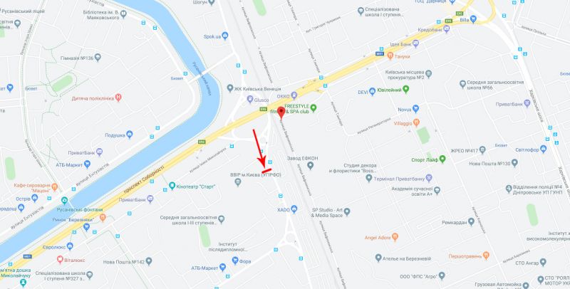 Ролер/Призматрон, Київ, Березняківська вул. 6, рух в напрямку вул. П. Тичини