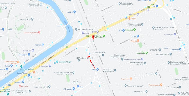 Білборд/Щит, Київ, Березняківська вул. 6, рух в напрямку Соборності пр.