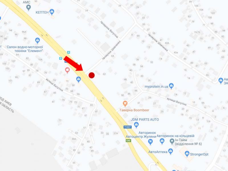 Білборд/Щит, Київ, Кільцева дорога - пер.Шевченка, за Жулянським мостом, в бік Одеської пл.