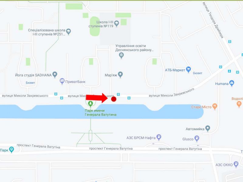 Билборд/Щит, Киев, Закревського вул., 15, навпроти, в сторону вул. Драйзера