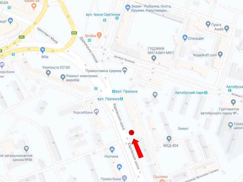 Билборд/Щит, Киев, Харківське шосе, 3, в сторону Дарницька пл. (колиш. Ленінградська пл.)