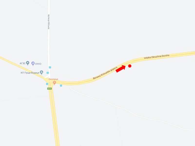 Билборд/Щит, Киев, Велика Кільцева дорога, 700 м. від Пущі Водиці, в сторону вул. Газопровідної, Мінського пр.