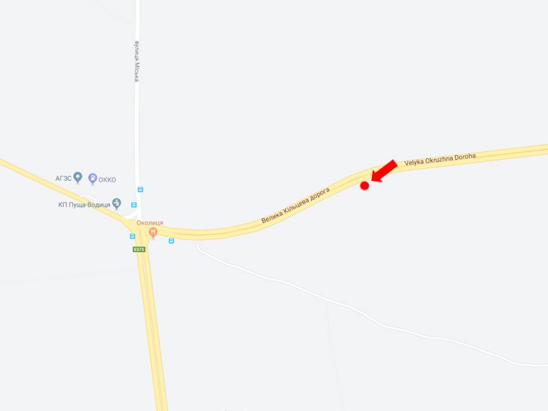 Билборд/Щит, Киев, Велика Кільцева дорога, 700 м. до Пущі Водиці, вул. Міська