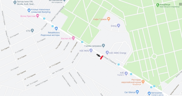 Ролер/Призматрон, Київ, вул.Стеценка - АЗС "WOG", напроти АЗС "AMIC"