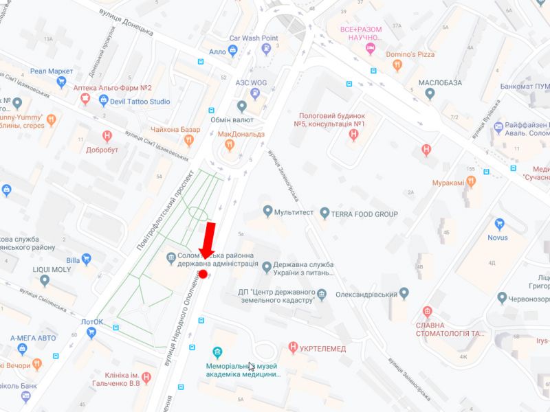 Сітілайт, Київ, Народного Ополчення вул., 3, роздільник, в сторону аеропорту "Київ"