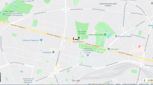 Скролл/Ситиборд, Киев, просп. Берестейський (Перемоги), 41, ЖК "Crystal Park Tower" в напр. Шулявки