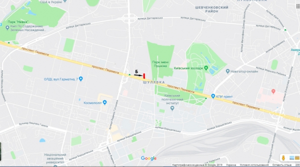 Скролл/Ситиборд, Киев, просп. Берестейський (Перемоги), 41, ЖК "Crystal Park Tower" в напр. Політехнічний Інститут