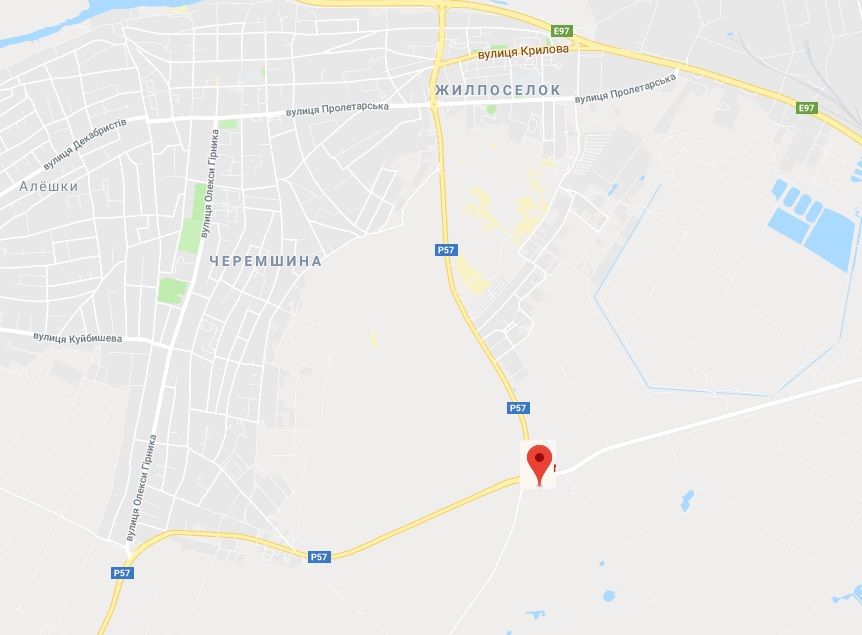 Билборд/Щит, Алёшки, Об'їздна траса м.Олешки/Ліс/ правий