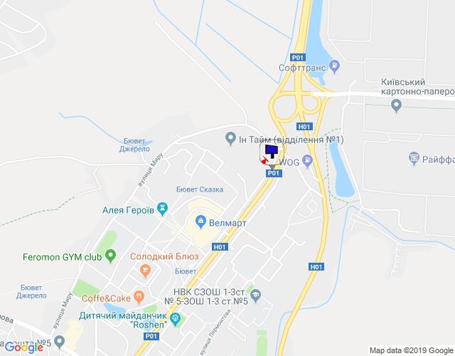 Білборд/Щит, Обухів, м. Обухів, вул. Київська, 123, виїзд з м. Обухів в м. Київ, Українку, через 210м після ринку "Піщаний"