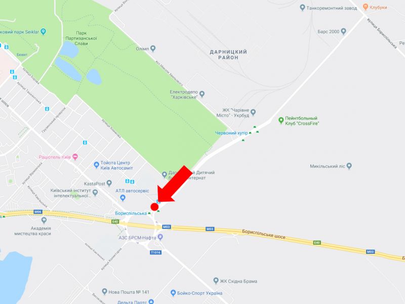Роллер/Призматрон, Киев, Старобориспільська - пл. Харківська, роздільник, ст.м. "Бориспільська"