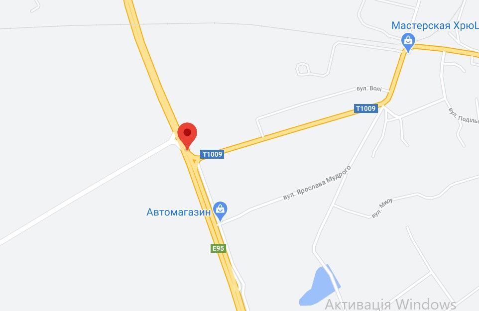 Реклама на мостах, Трассы, М-05 Одеська тр. 68+520 км від КПП. Пятнадцятий від Києва - поворот с. Саливінки, зупинка, Госп. комплекс Елварті, в напрямку Києва