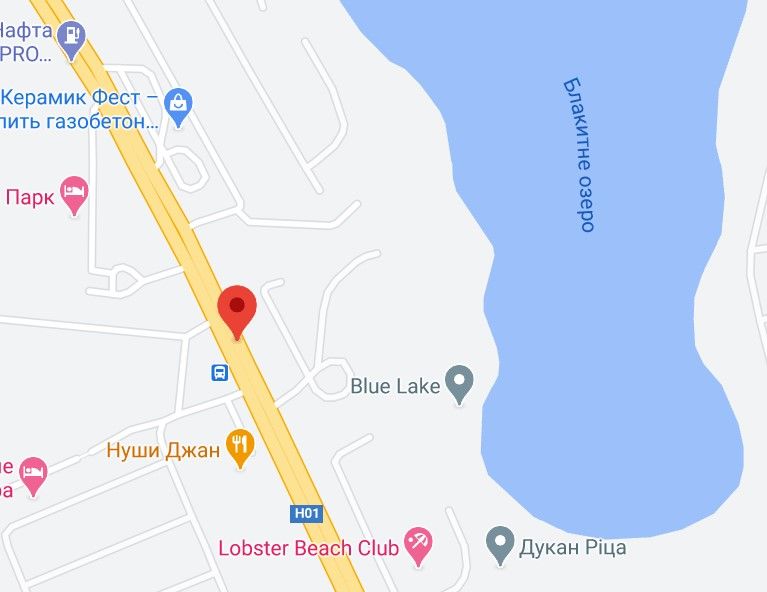 Реклама на мостах, Трассы, Н 01 Ново Обухівська тр. 26+550 км від КПП. Третій від Києва, поворот на Голубі Озера, НОТЕL, АЗС БРСМ, в Київ