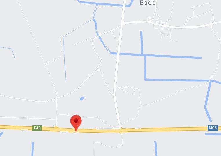 Реклама на мостах, Трассы, М-03 траса Київ-Харків 58+300 км від КПП. Третій від Борисполя, поворот на с. Морозівка, с. Бзів, зупинка, АЗС GLUSCO, напрямок - 3 Київа