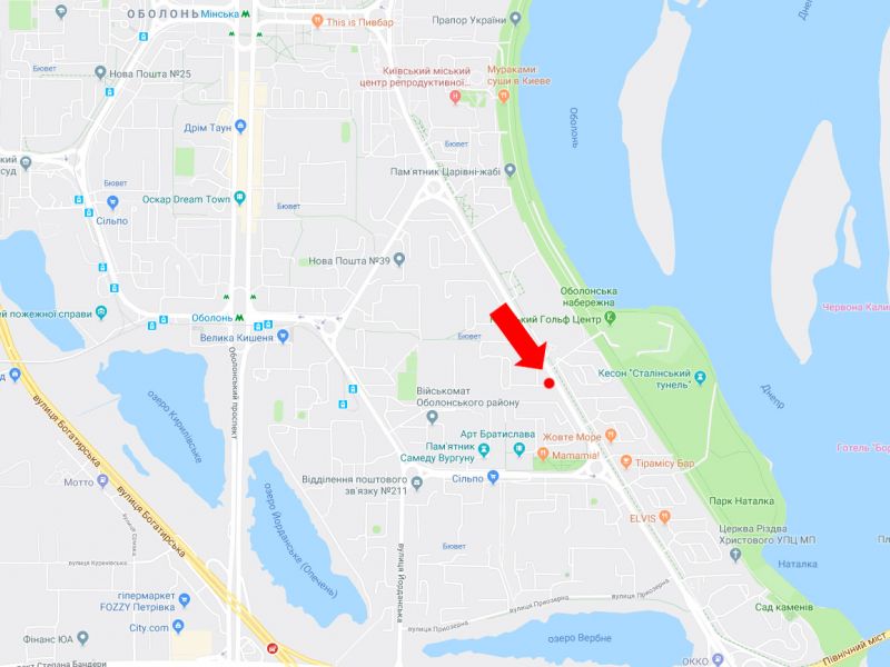 Роллер/Призматрон, Киев, Героїв Сталінграда пр., 9, навпроти супермаркету "Антошка", в бік пр. Бандери