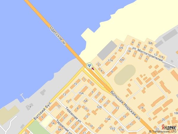 Билборд/Щит, Николаев, ул. Б. Морская - Варваровский мост - выезд