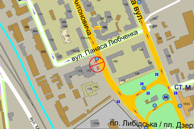 Led экран/Видеоборд, Киев, Антоновича (Горького), 172 / Загородня (Любченка), біля ТЦ Палладіум Сіті