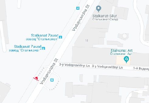 Билборд/Щит, Одесса, Водопровідна вул. "Консервний завод" А