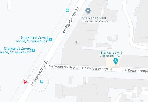 Билборд/Щит, Одесса, Водопровідна вул. "Консервний завод" В
