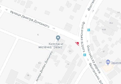 Билборд/Щит, Одесса, Фонтанська дорога вул., 54 - Дмитра Донського вул. А