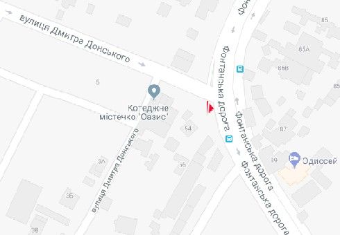 Билборд/Щит, Одесса, Фонтанська дорога вул. - Дмитра Донського вул. В