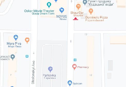 Білборд/Щит, Київ, Оболонський пр., 14