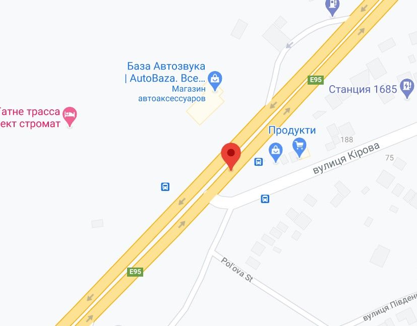 Реклама на мостах, Трассы, М-05 Одеська тр. 16+700 км від КПП. Третій від Києва - Чабани 1, поруч Гот-Рестор. комплекс БОРЩ, АЗС КЛО, світлофор, зупинка, в напрямку Києва