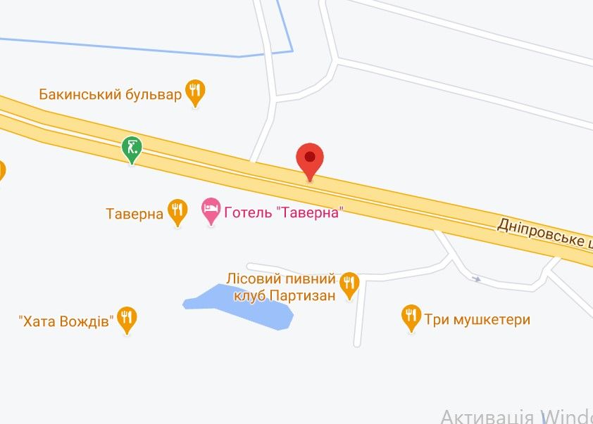 Реклама на мостах, Трассы, Н 01 Ново Обухівська тр. 28+043 км від КПП.Четвертий від Києва, ресторан Партизан, Три Мушкитера, в Київ