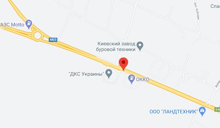 Реклама на мостах, Трассы, М-03 траса Київ-Харків 45+300 км, Перший від Борисполя, с. Іванків, зупинка, АЗС Веста, АЗС ОККО , гол. офіс DKC, напрямок - з Києва