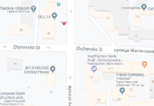 Скрол/Сітіборд, Київ, Антоновича вул., 40