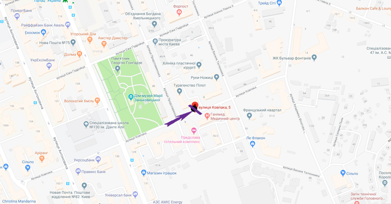 Сітілайт, Київ, вул. Ковпака,3, ЖК Французкий Квартал