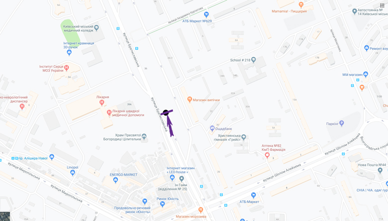 Ролер/Призматрон, Київ, вул. Братиславська, 34