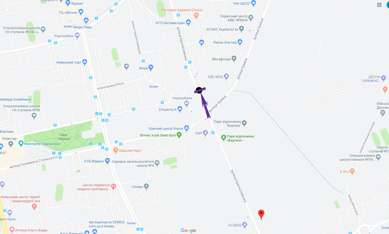 Ролер/Призматрон, Київ, вул. Братиславська,48-Б, напроти Епіцентра