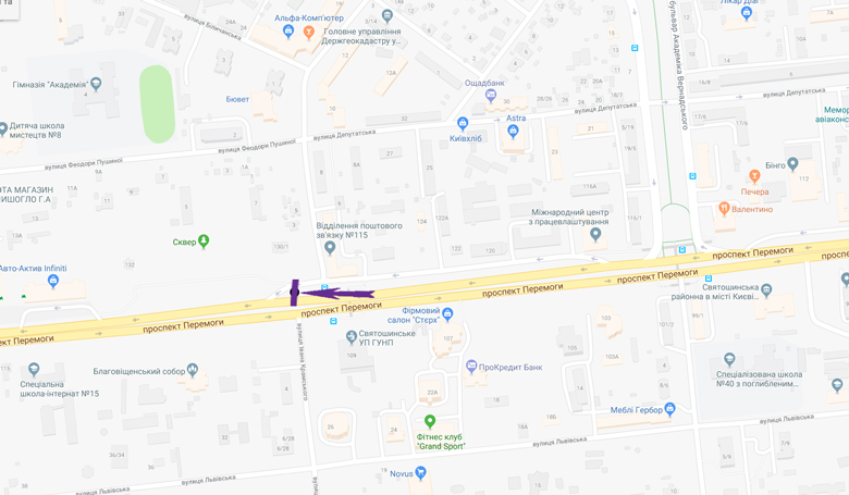 Роллер/Призматрон, Киев, пр. Берестейський, 130/1, автосалон "Iнфініті"