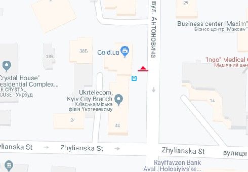 Сітілайт, Київ, Антоновича вул., 38а