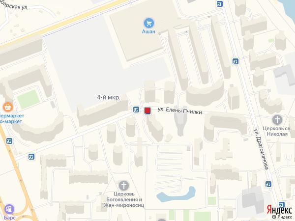 Реклама на остановках, Киев, Вул. О. Пчілки, 5, Вул. О. Пчілки