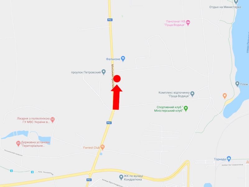 Білборд/Щит, Київ, Мінський пр., 1 км. від Великої кільцевої автомобільної дороги, з Києва