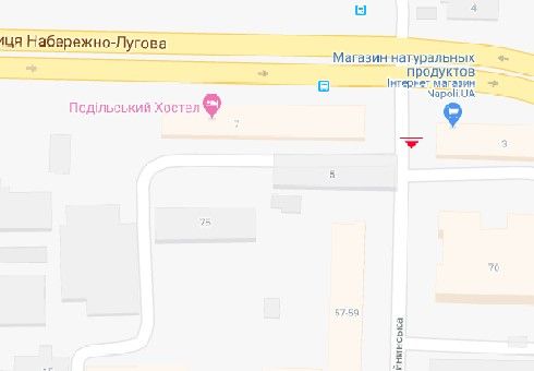 Ситилайт, Киев, Почайнинська вул. - Набережно-Лугова вул., 3