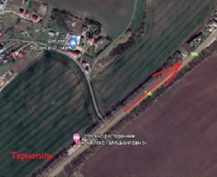 Билборд/Щит, Трассы, Кременецька траса 11 Б (з міста)
