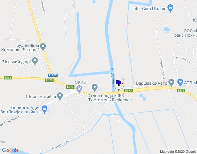 Білборд/Щит, Ірпінь, м. Ірпінь, траса М-07 "Київ-Ковель", км 23+200 право, міст через р. Ірпінка, в'їзд у місто, за 375м до АЗС ОККО, через 400м після магазину АТБ, через 450м після магазину ФОРА, верх