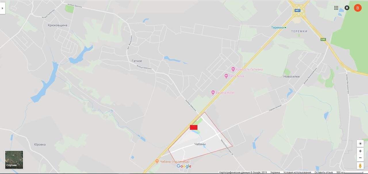 Билборд/Щит, Трассы, М-05 Киев-Одесса 4х8 м. ГМ Новая Линия