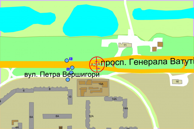 Led экран/Видеоборд, Киев, Шухевича Романа (Генерала Ватутіна) проспект, (розподілювач навпроти ринку "Десна"), рух в напрямку Північного моста