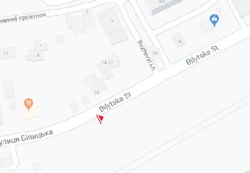 Білборд/Щит, Київ, Білицька вул., 28