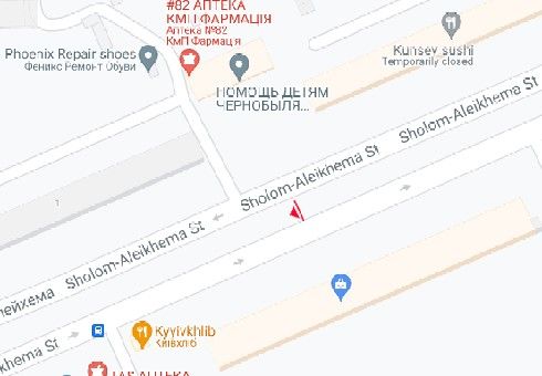 Билборд/Щит, Киев, Шолома Алейхема вул., 6