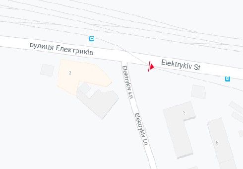 Билборд/Щит, Киев, Електриків вул. - Електриків пров.