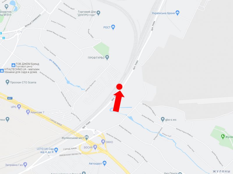 Билборд/Щит, Киев, Повітрофлотський пр., в сторону аеропорту "Київ"