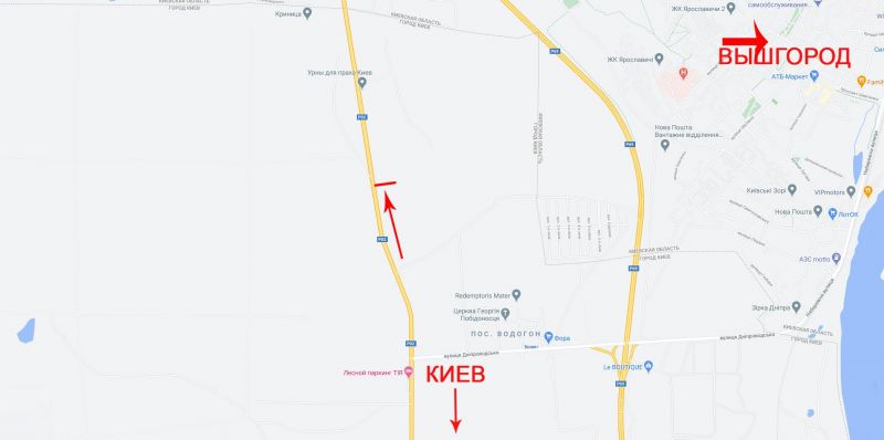 Билборд/Щит, Киев, Мінський пр-т, рух в напрямку з Києва