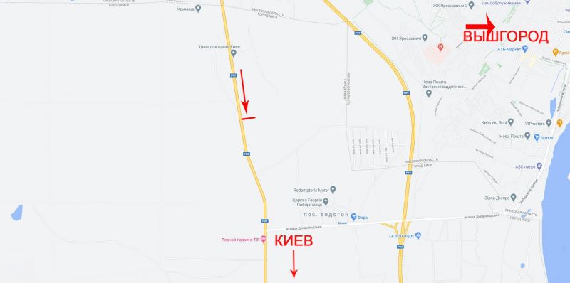 Билборд/Щит, Киев, Мінський пр-т, рух в напрямку Києва