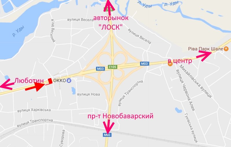 Ролер/Призматрон, Траси, Полтавський шлях-пост Поліції-етажерка №1-низ-в центр, нижняя плоскость.